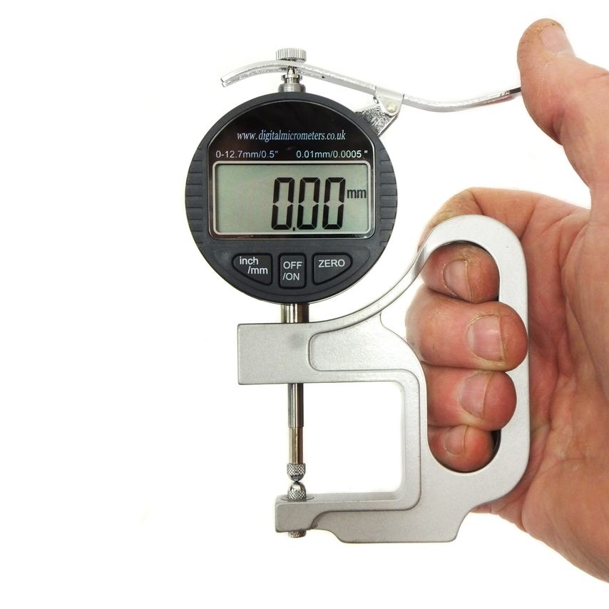 3031BB Ball Anvil Thickness Gauge 0-10mm (0.4")