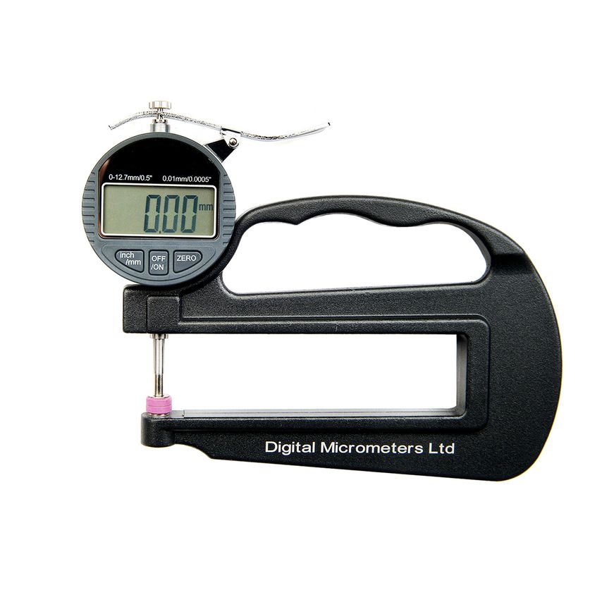 3033 0.01mm Digital Thickness Gauge 0-12.7mm (0.5")