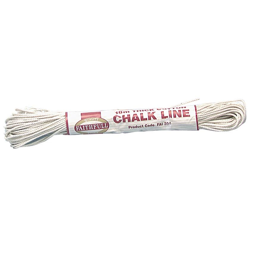 304 Thick Cotton Chalk Line 18m (Box 12) FAI304