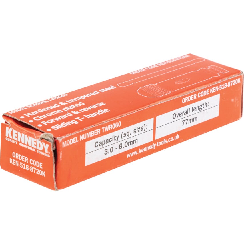 3.0-6.0MM Ratcheting Chuck Type Tap Wrench