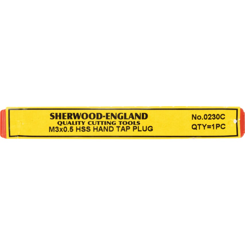 3.0X0.50MM HSSGT Straight Flute Plug Tap