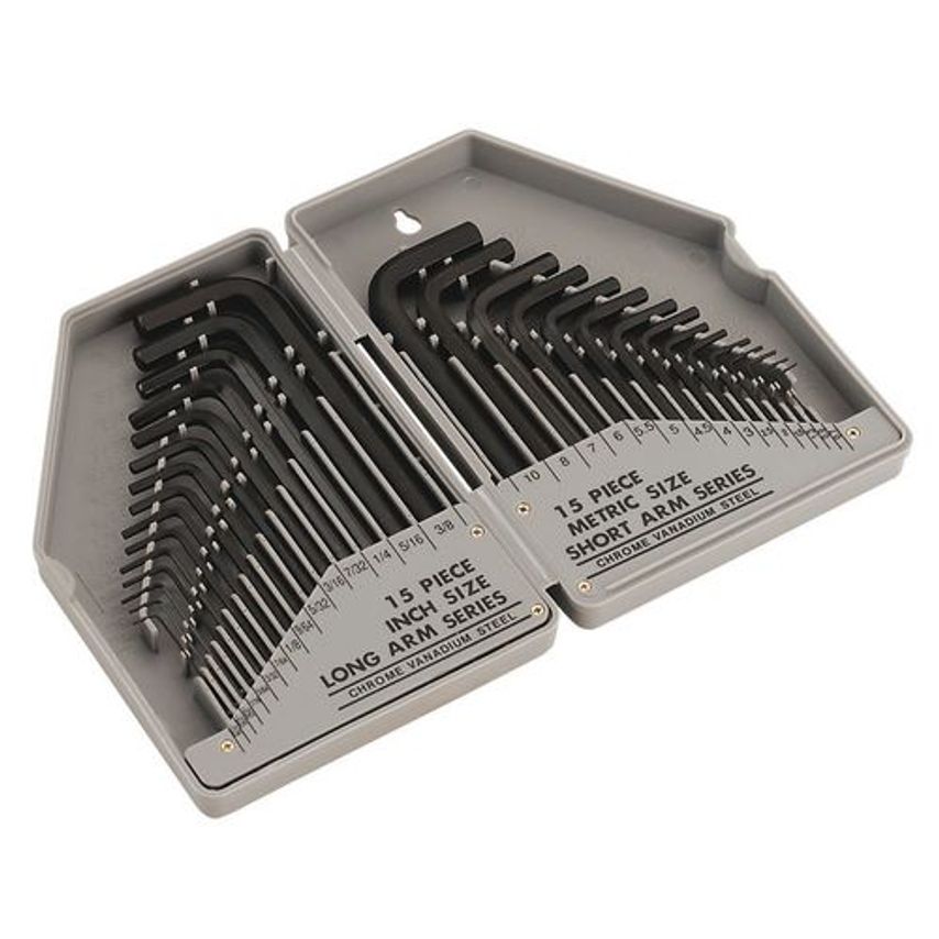 30 Piece Hexagon Key Set