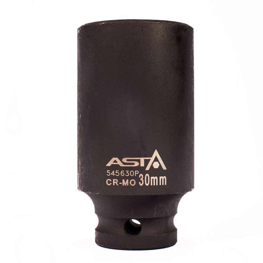 30mm 1/2" Drive Long Impact Socket 12 Point (12PT) Heavy Duty 78mm Length