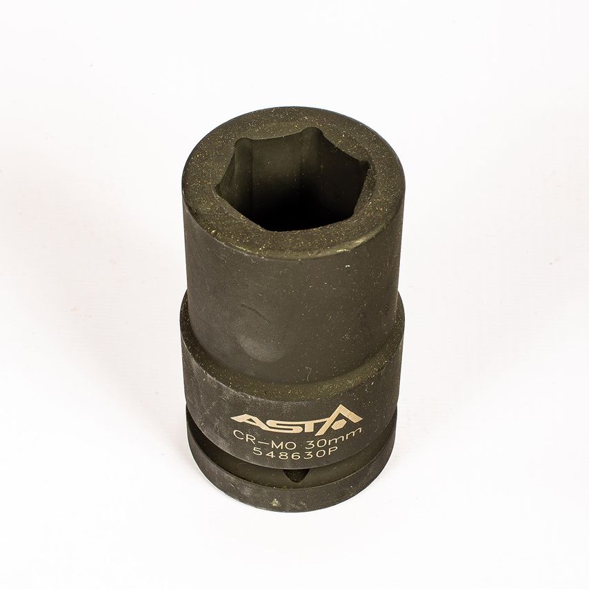 30mm 1" Drive Long/Deep Impact Socket 6 Point (6PT) Heavy Duty 90mm Long