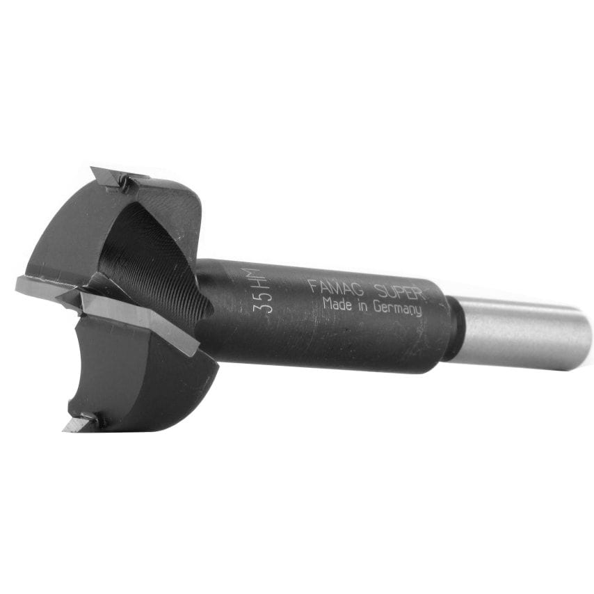 30mm Carbide Tipped TCT Cylinder Boring Forstner Bit, OAL90mm, 1662030