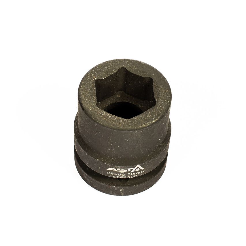 30mm Metric 1" Drive Short Impact Socket 6 Point (6PT) Heavy Duty 60mm Long