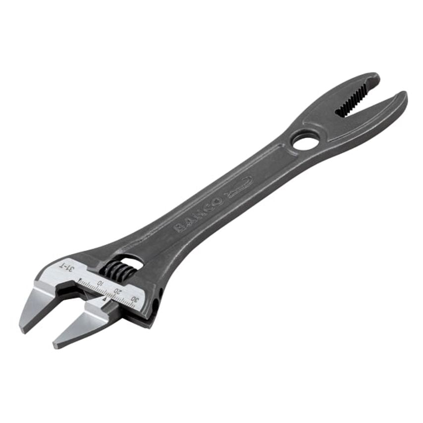 31-T Thin Jaw Adjustable Spanner with Serrated Pipe Jaws
