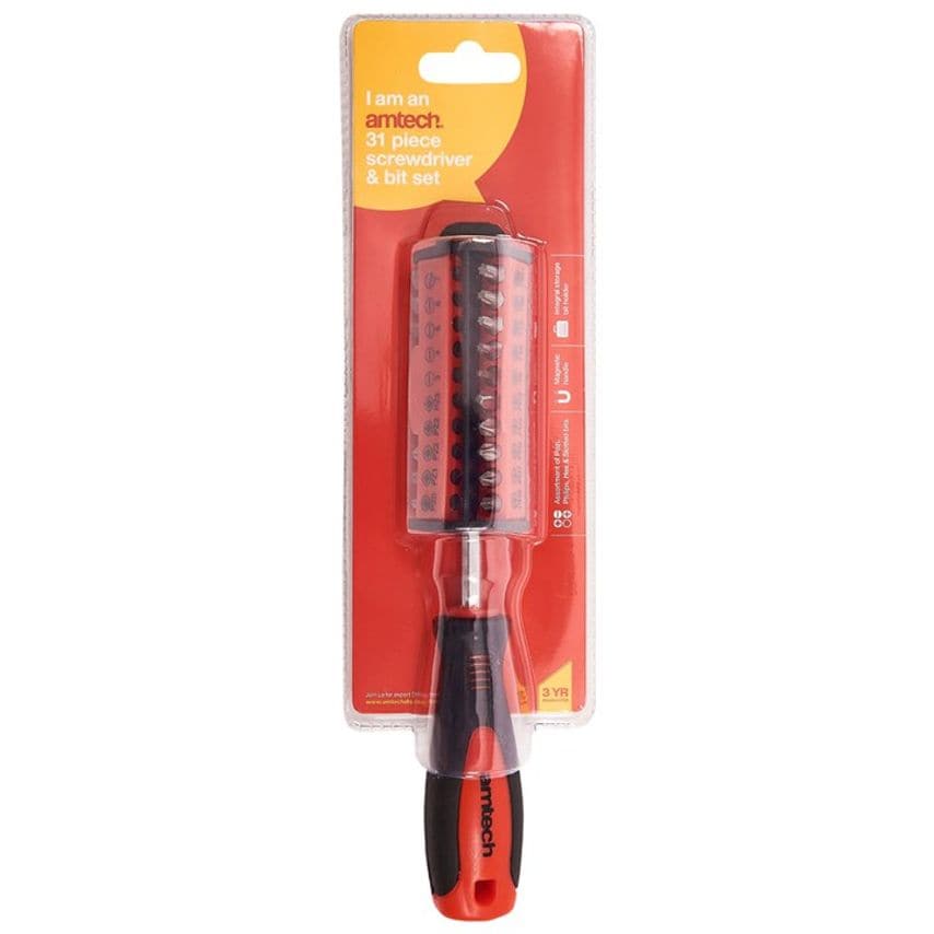 31 Piece Screwdriver and Bit Set