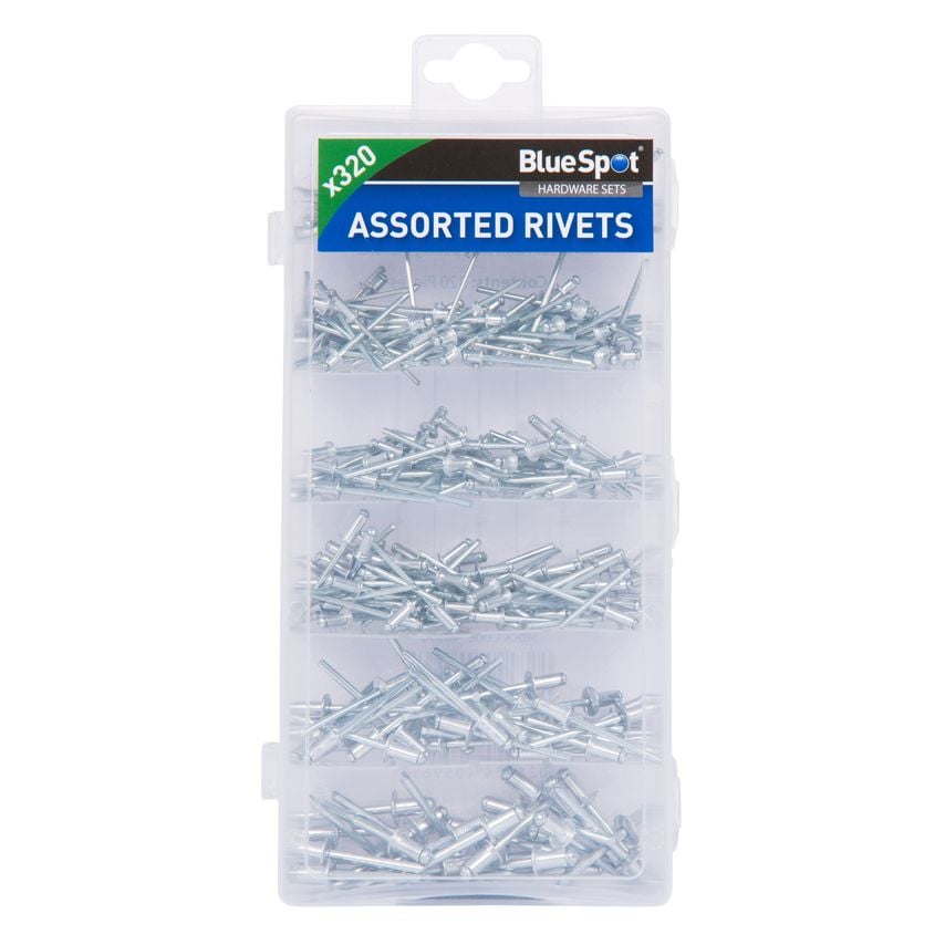 320 Piece Assorted Blind Rivet Set