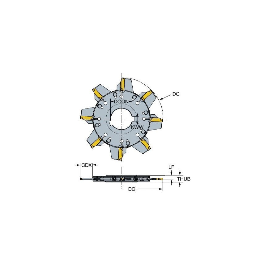 329-125S32-E Face Mill