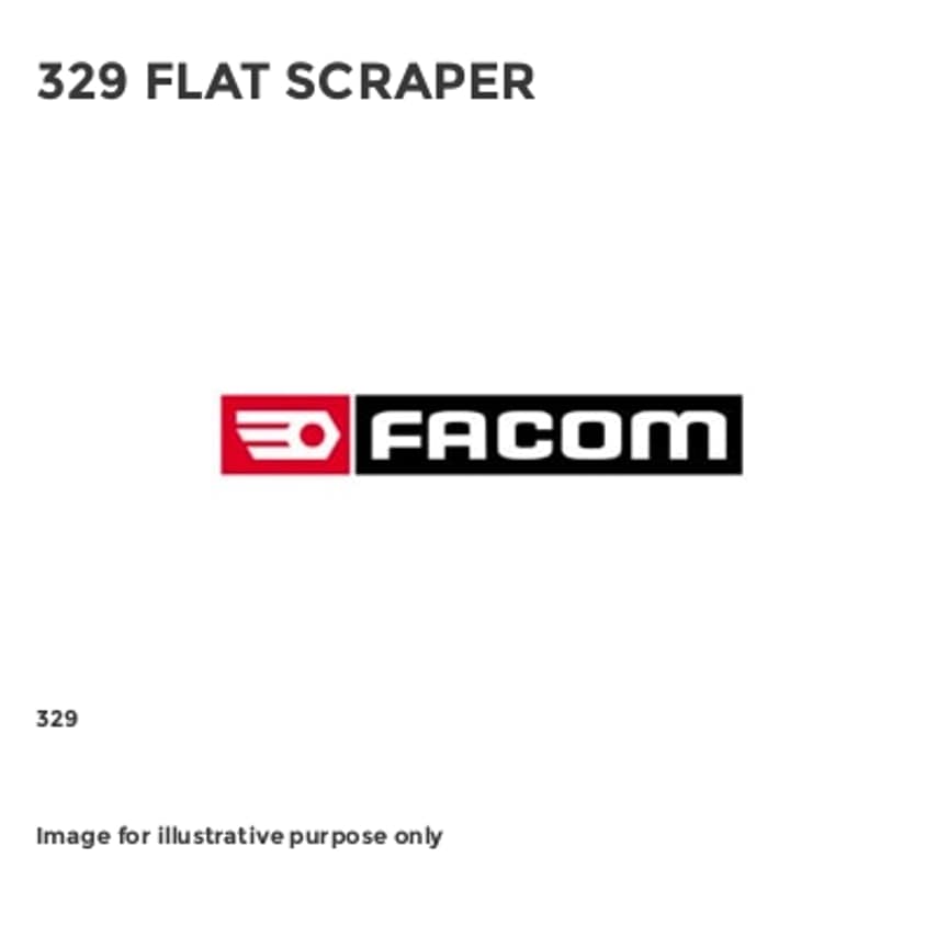 329 Flat Scraper - FAC5333290A
