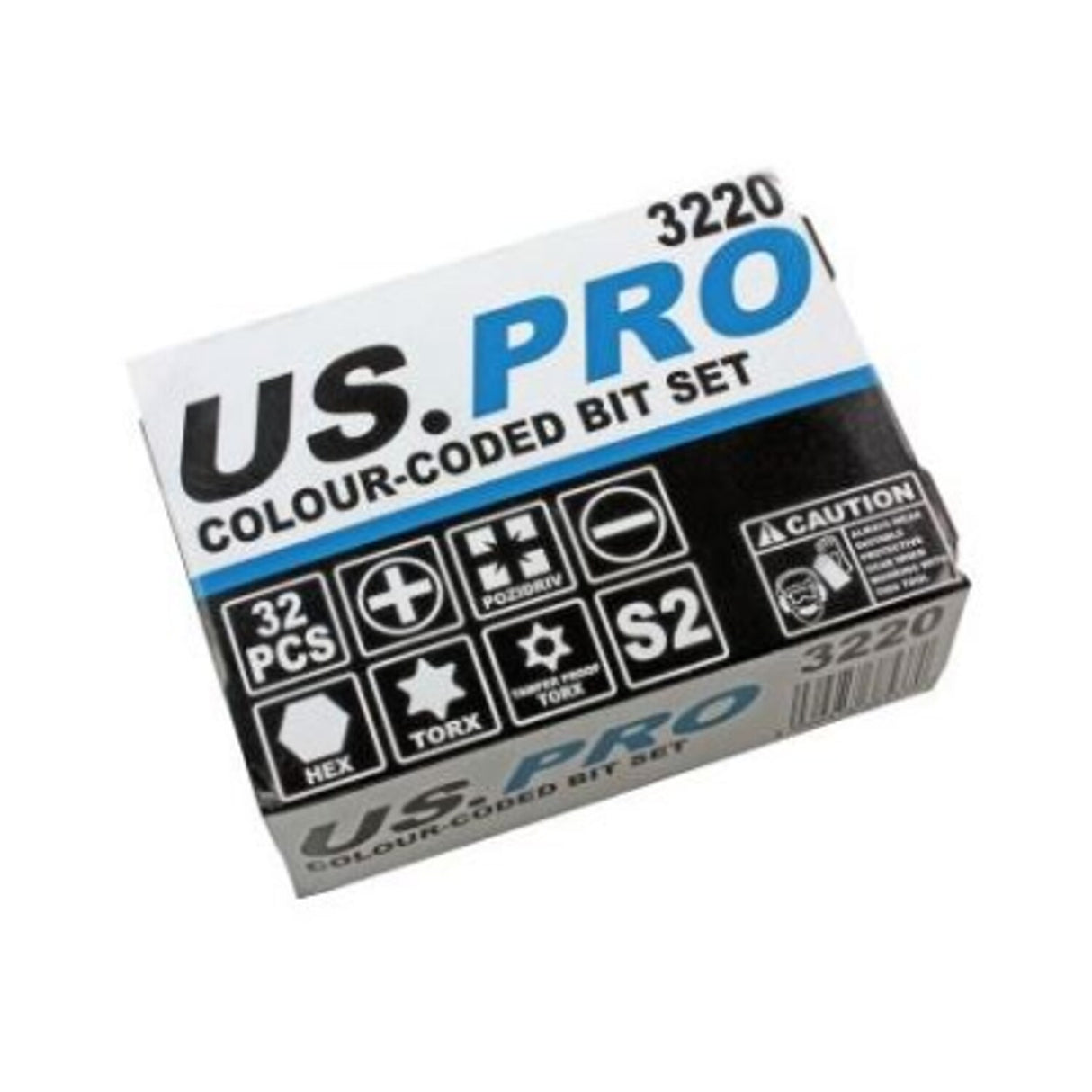 32 Piece Colour Coded Screwdriver Bit Set