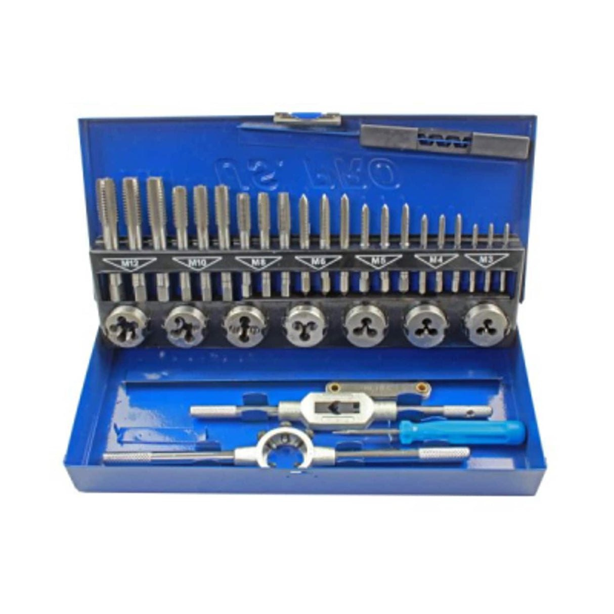32 Piece Metric Tap and Die Set M3 to M12