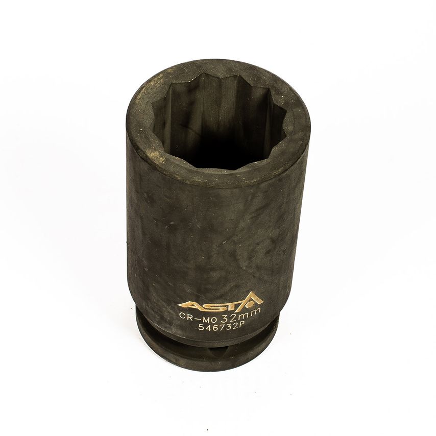 32mm 3/4" Drive Long Impact Socket 12 Point (12PT) Heavy Duty 85mm Length