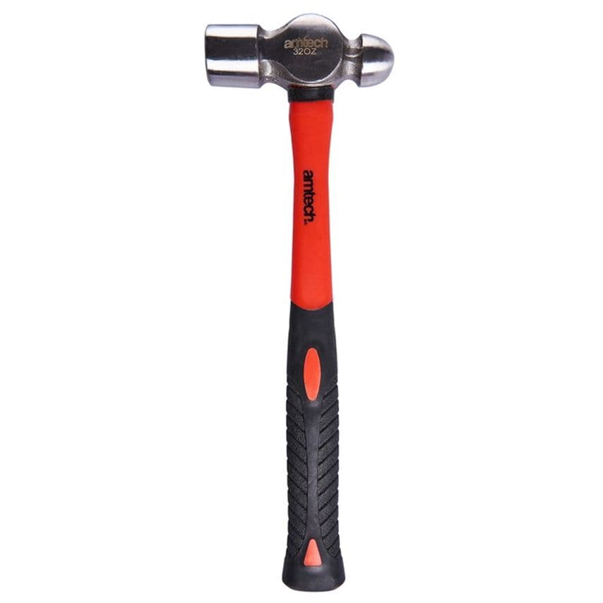 32oz (1kg) Ball Pein Hammer with Fibreglass Shaft