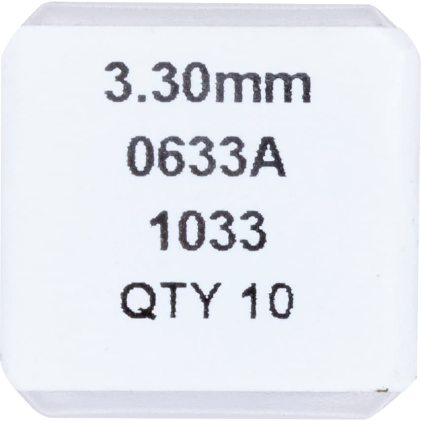 3.30MM Heavy Duty Cobalt + TiN Drill