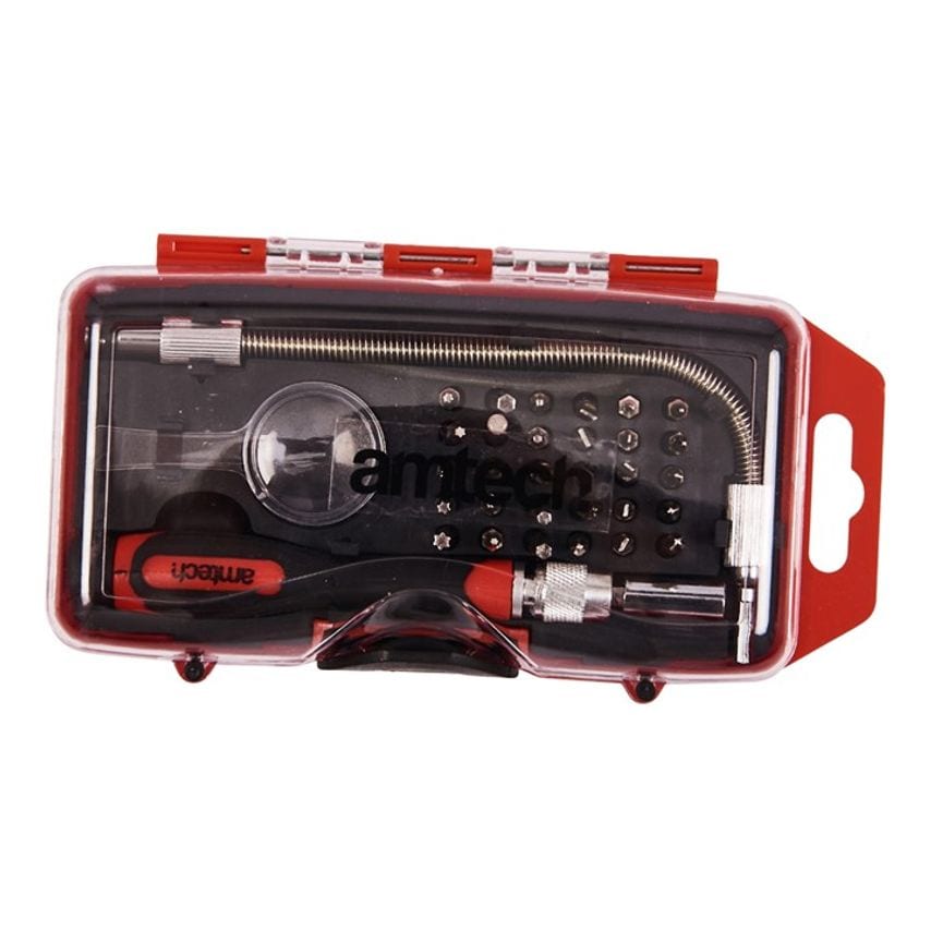 33 Piece Precision Screwdriver and Bit Set