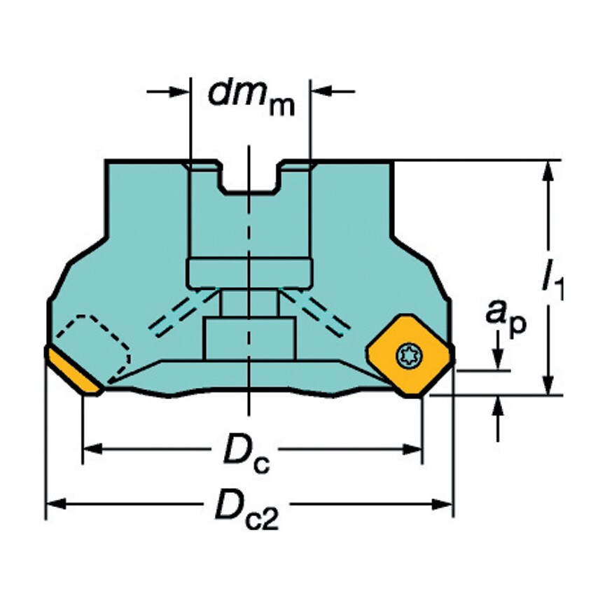 345-080Q27-13M CoroMill
