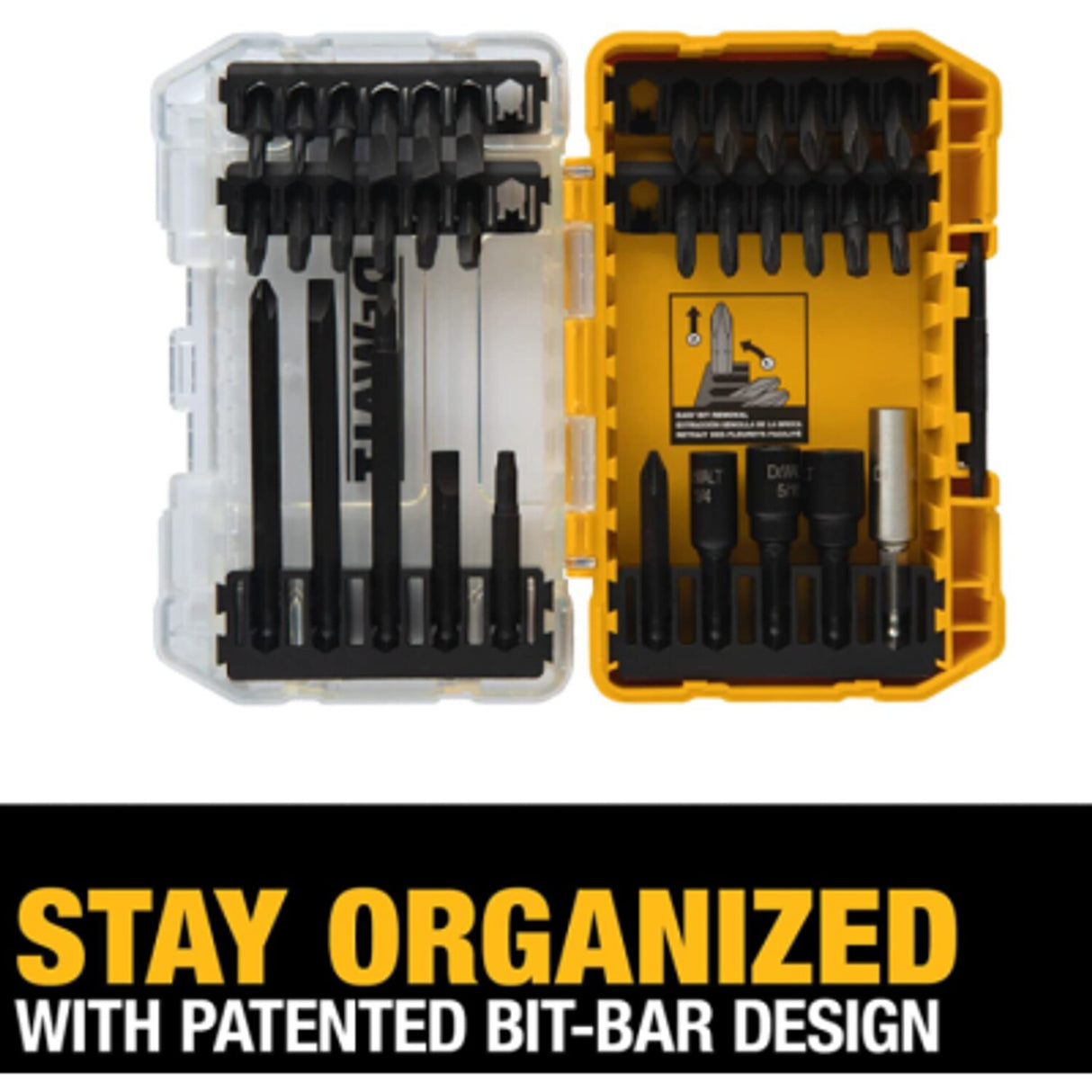 34 Piece Impact Driver Screwdriver Bit Set