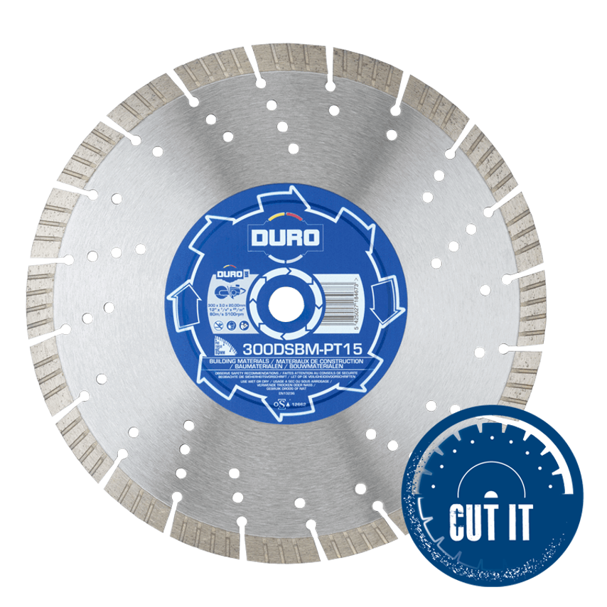 350 x 20.0mm Building Materials - 10mm Pro-turbo Seg