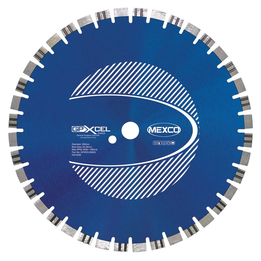 350mm GPXCEL Universal Pro Concrete Diamond Blade