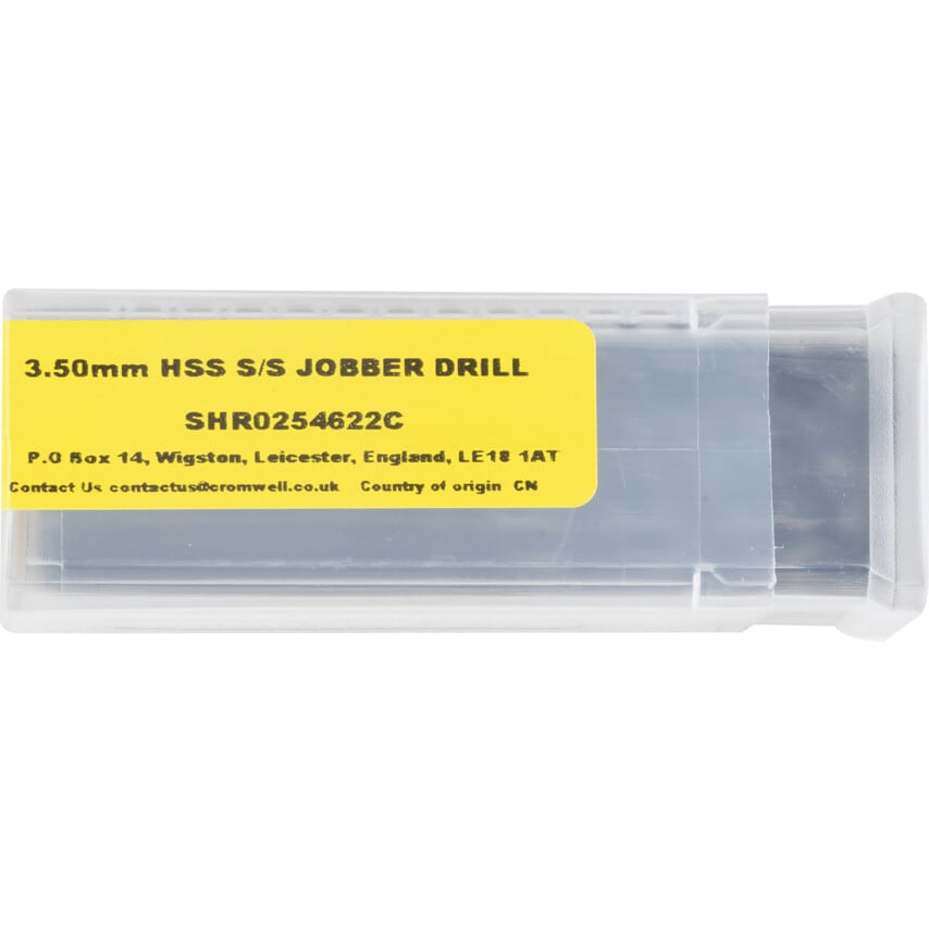 3.50mm HSS S/S Jobber Drill