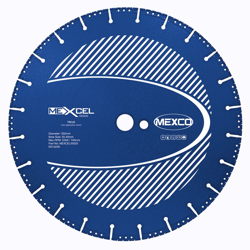 350mm MEXCEL Metal Cutting Diamond Blade