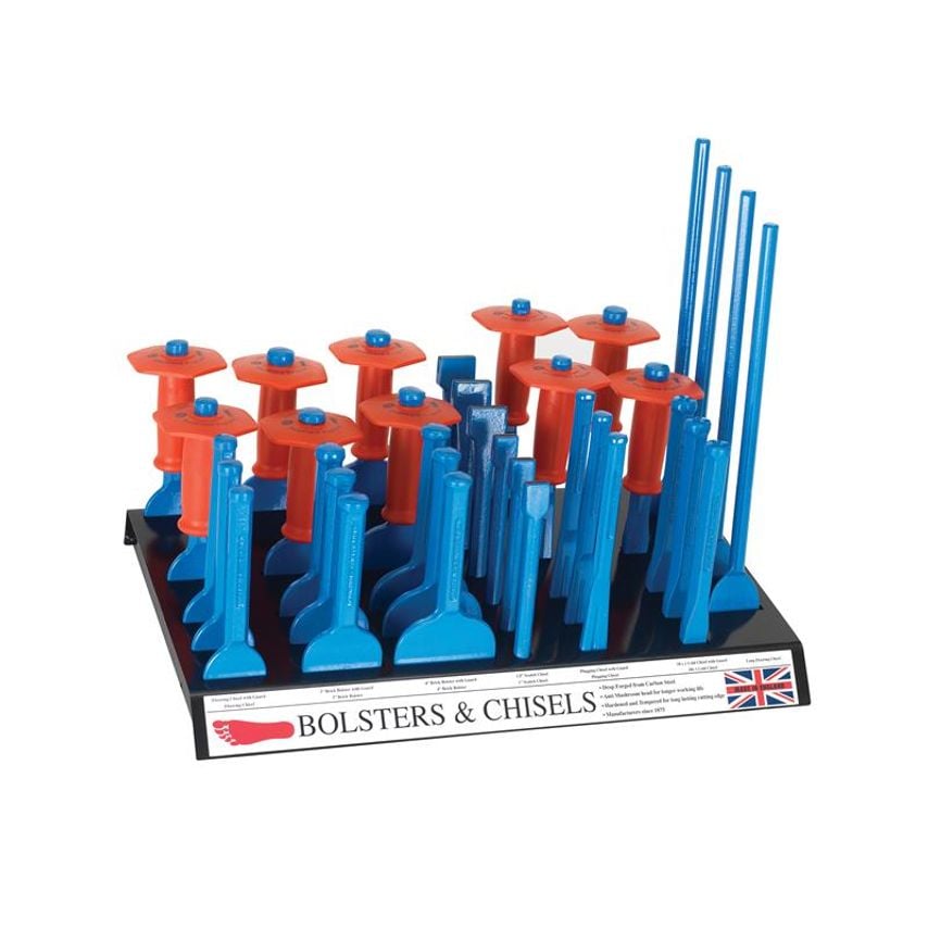 35 Bolsters and Chisels Stand with Stock FOO35