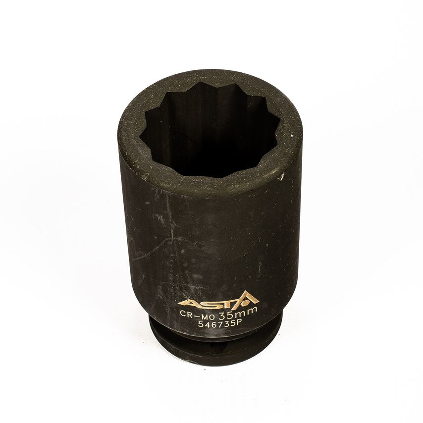 35mm 3/4" Drive Long Impact Socket 12 Point (12PT) Heavy Duty 85mm Length