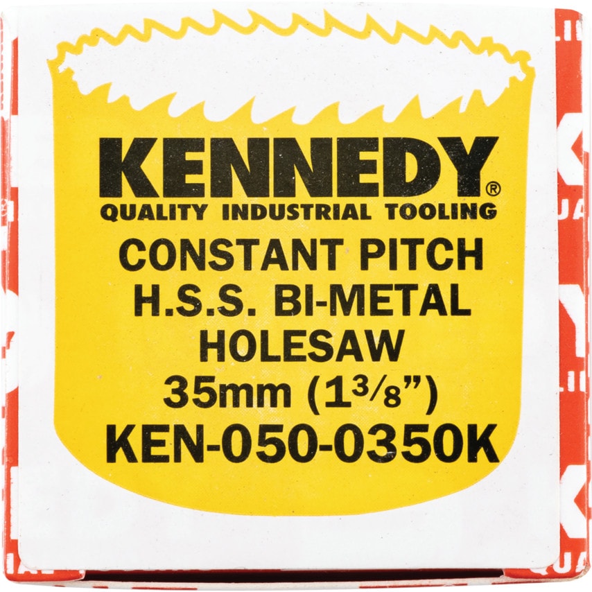 35mm Diameter (1.3/8") Bi-Metal Holesaw