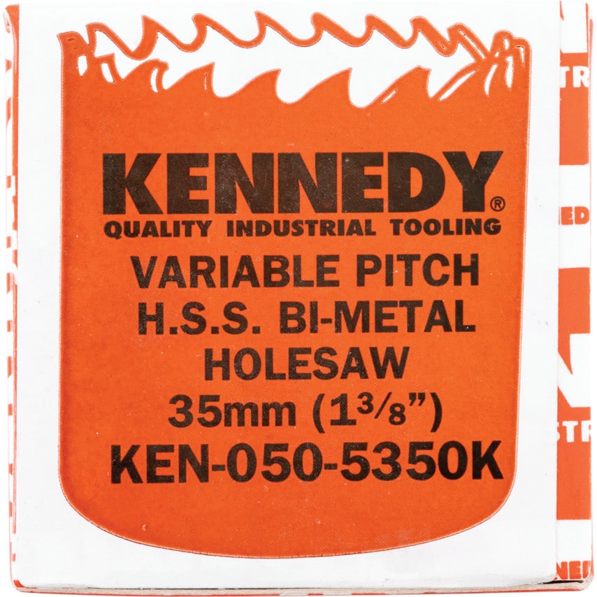 35mm Diameter (1.3/8") Bi-Metal V/P Holesaw