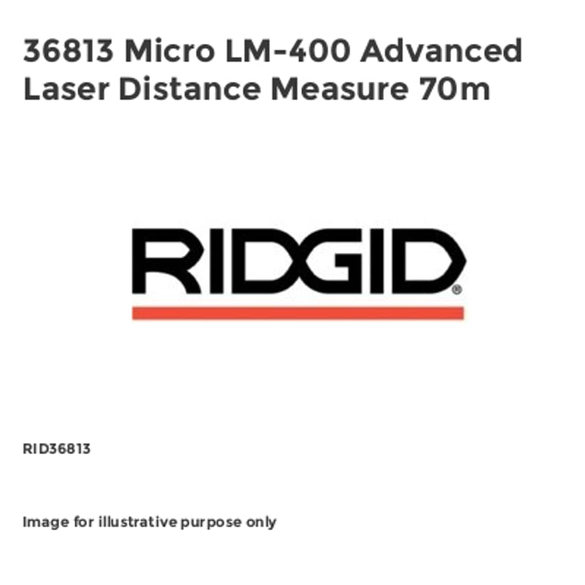 36813 Micro LM-400 Advanced Laser Distance Measure 70m