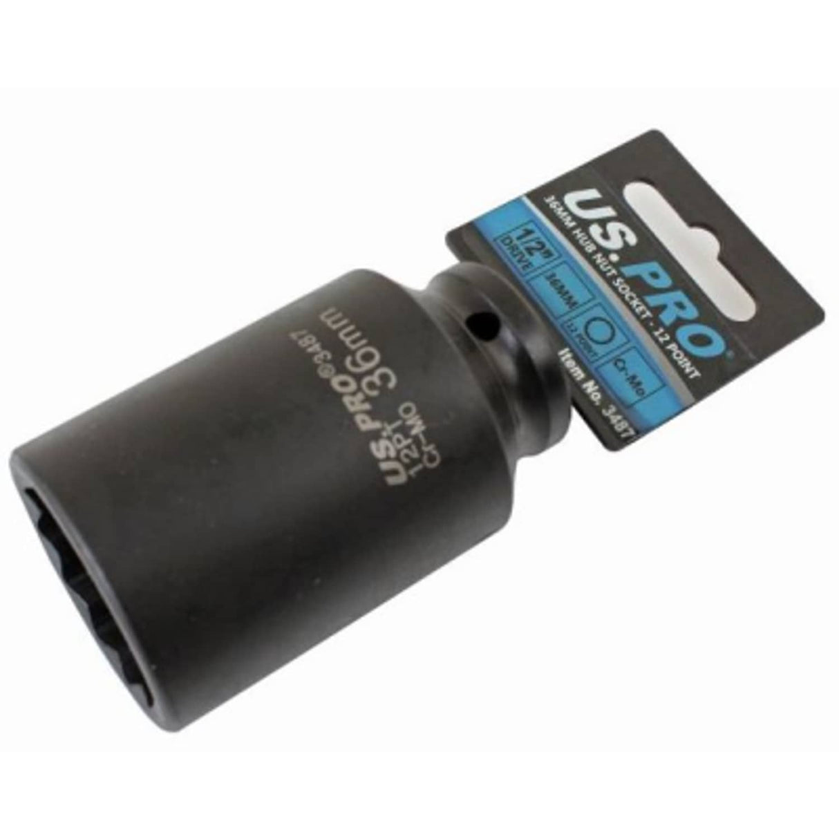 36MM Hub Nut Socket - 12 Point 1/2in Drive