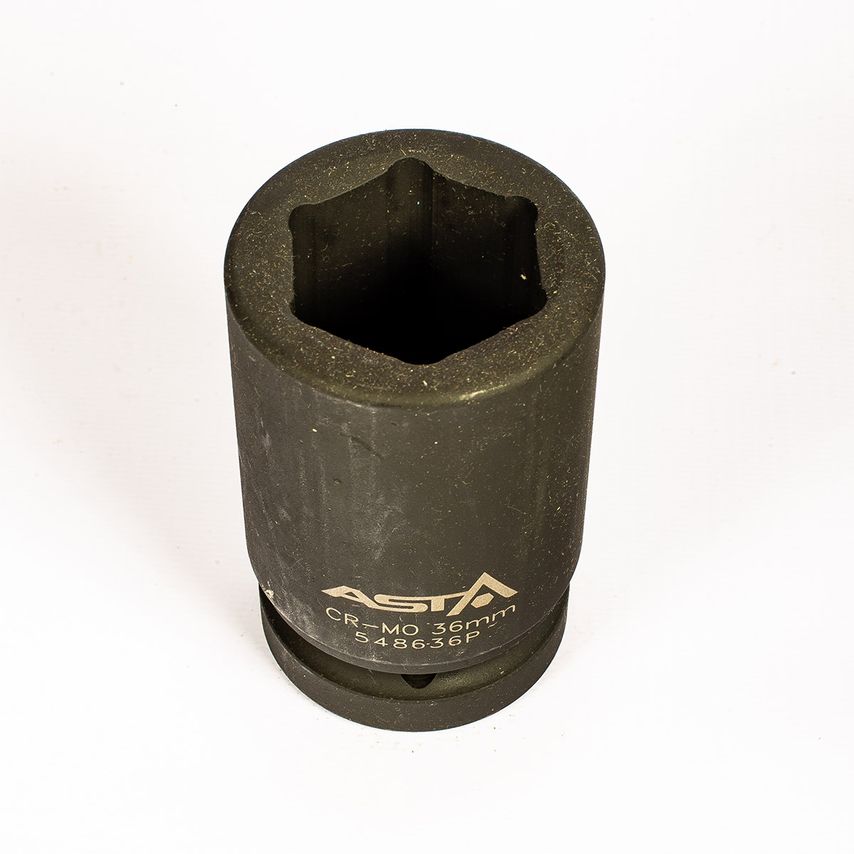 36mm 1" Drive Long/Deep Impact Socket 6 Point (6PT) Heavy Duty 90mm Long