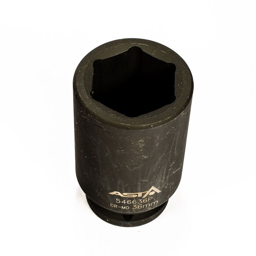 36mm 3/4" Drive Long Impact Socket 6 Point (6PT) Heavy Duty 90mm Length