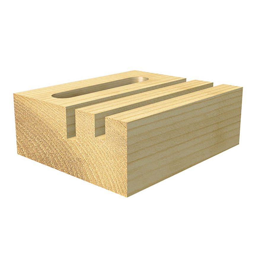 3/75 x 1/2 TCT Two Flute Lockjig Cutter 12.0 x 63mm TRE37512TC