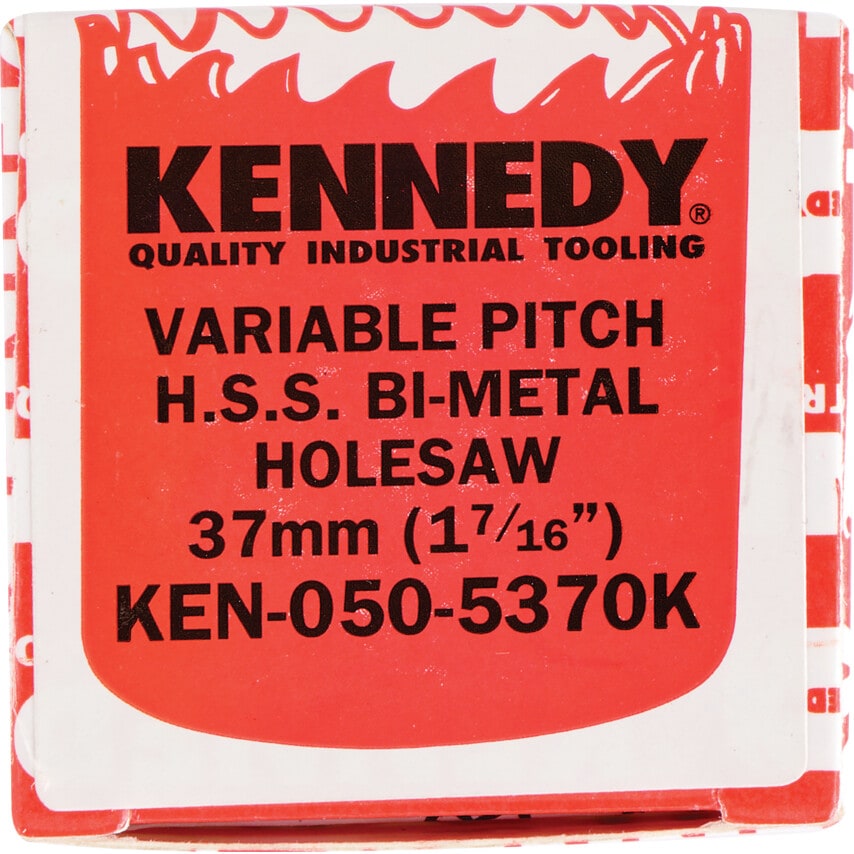 37mm Diameter (1.7/16") Bi-Metal V/P Holesaw