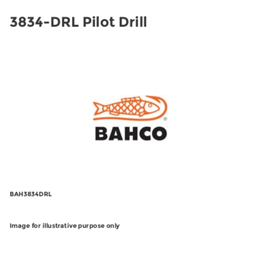3834-DRL Pilot Drill - BAH3834DRL