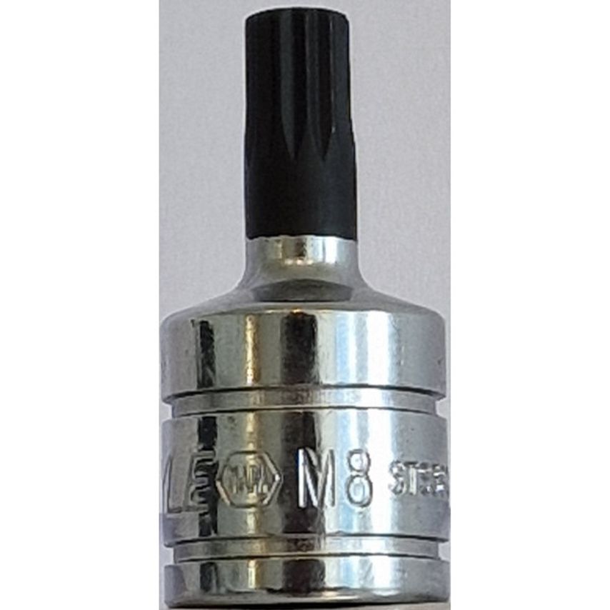 3/8" Drive M8 Multispline Bit 40mm Long