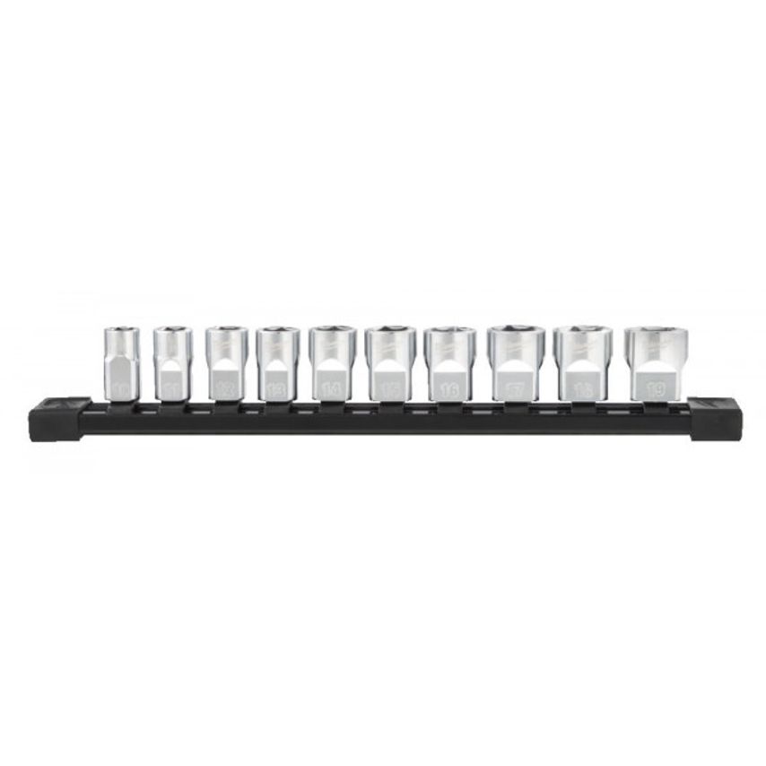 3/8 Drive Metric Chrome Socket 10 Piece - 4932492507