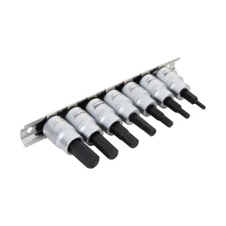 3/8" Hex Socket Bit Set  - 7 Piece