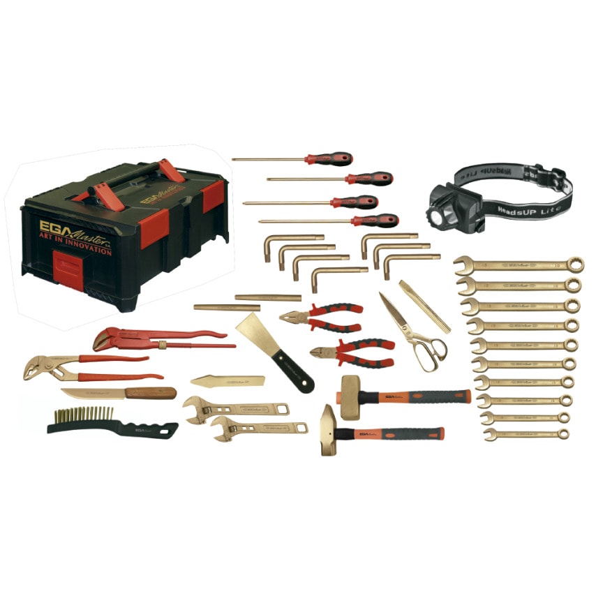 38 Piece Universal Set Non Sparking Al-Bron