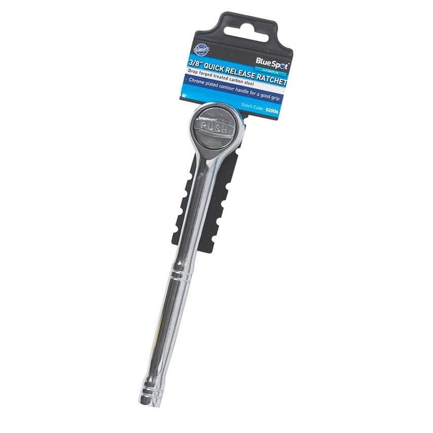 3/8" Quick Release Push Ratchet