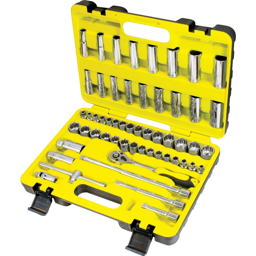 3/8" Sq/Dr Metric & AF55 Piece Set