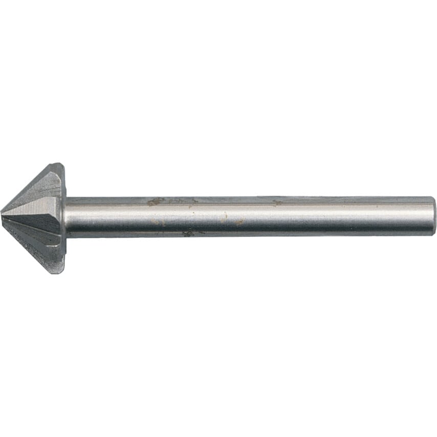 3/8" X 90DEG HSS-Co 5% Rose Multi Flute S/S Countersink