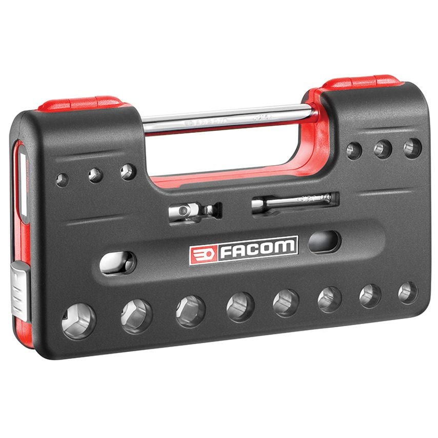 3/8in Drive 6-Point Detection Box Socket Set, 18 Piece FCMJLDBOX1PB