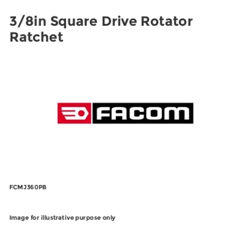 3/8in Square Drive Rotator Ratchet FCMJ360PB