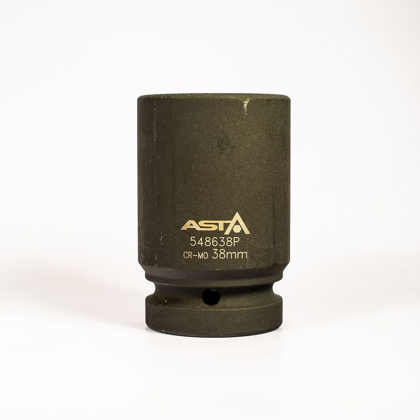 38mm 1" Drive Long/Deep Impact Socket 6 Point (6PT) Heavy Duty 108mm Long