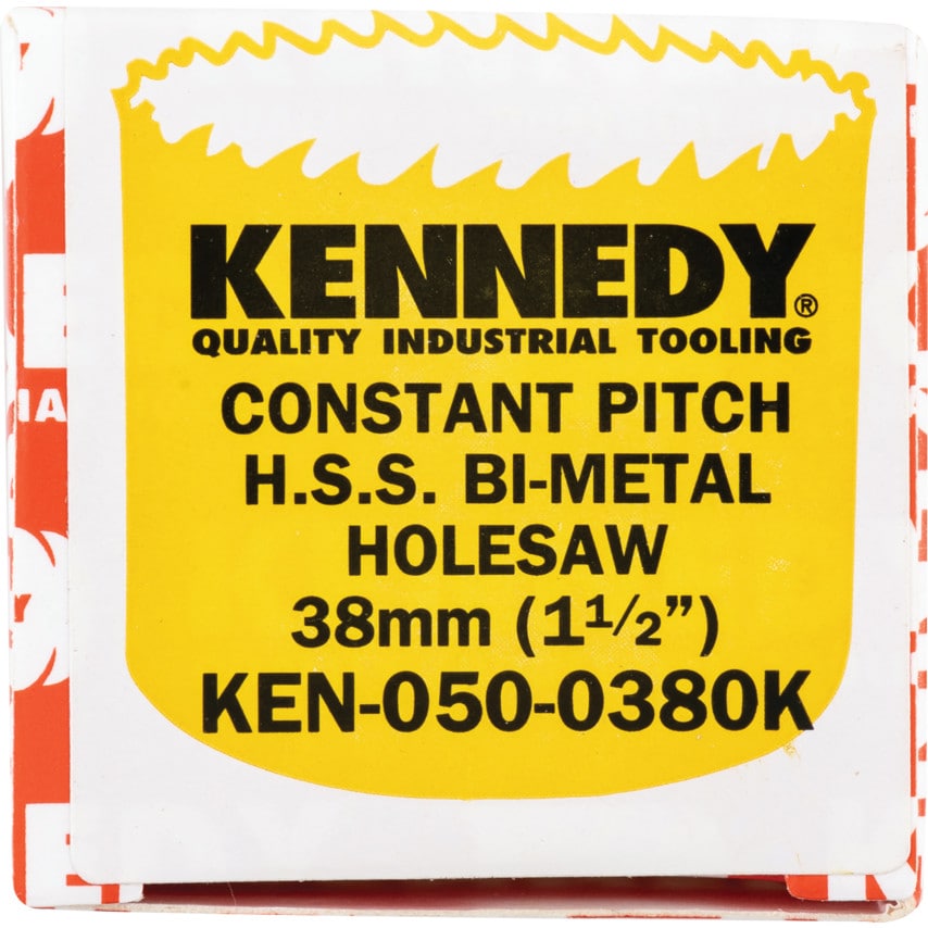 38mm Diameter (1.1/2") Bi-Metal Holesaw