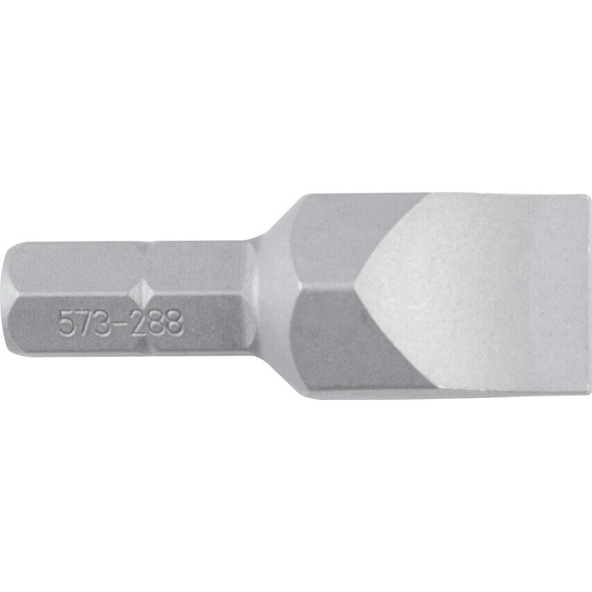 3/8x1.5/8" Slot Screwdriver Bit 5/16" Hex STD